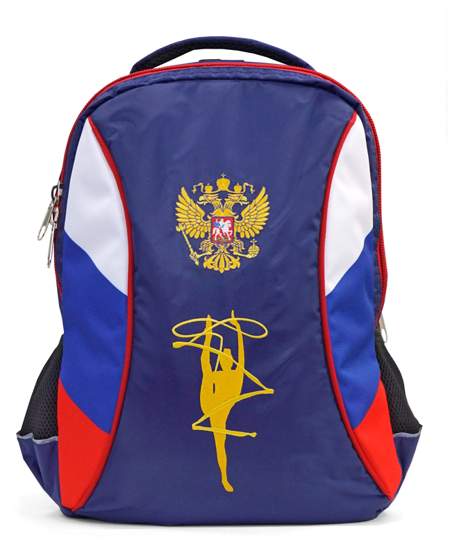 222 XL RU Рюкзак для гимнастики с вышивкой (герб/гимнастка) от компании Вариант